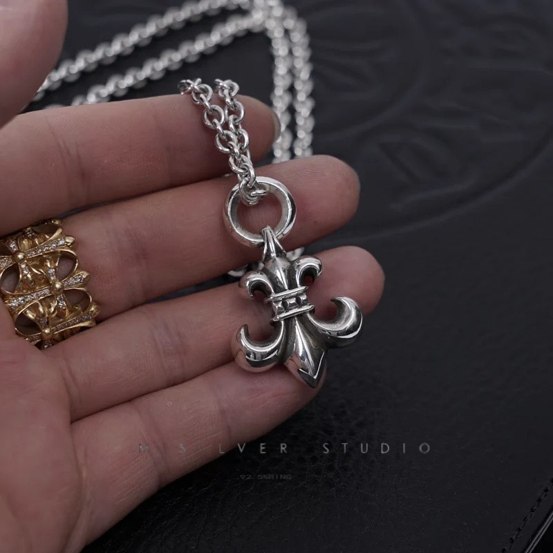 Chrome Hearts Cross Ring - Gothic 925 Sterling Silver Jewelry | David Studio