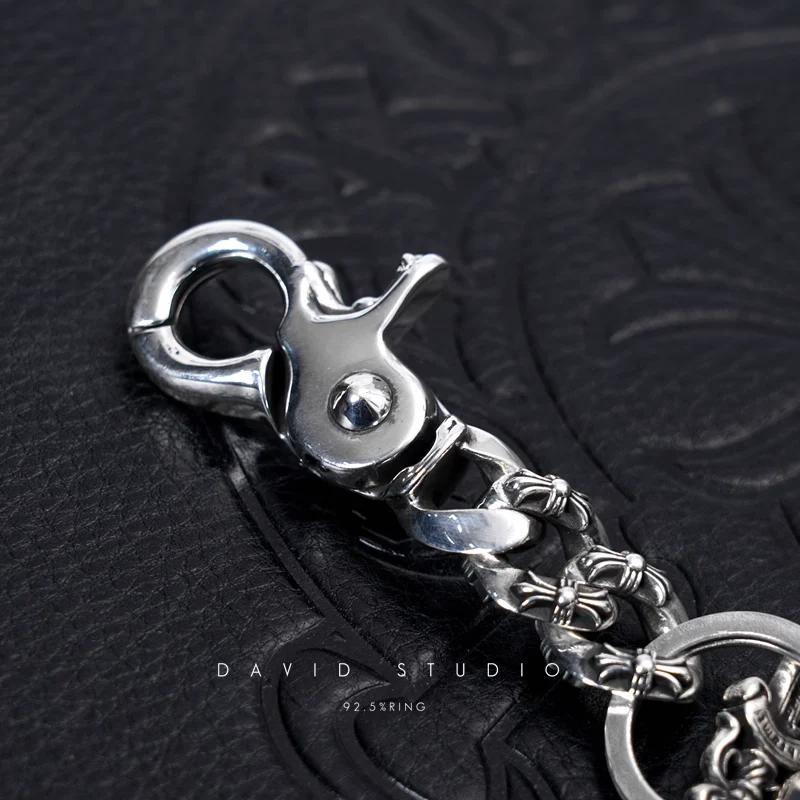 Chrome Hearts Cross Ring - Gothic 925 Sterling Silver Jewelry | David Studio