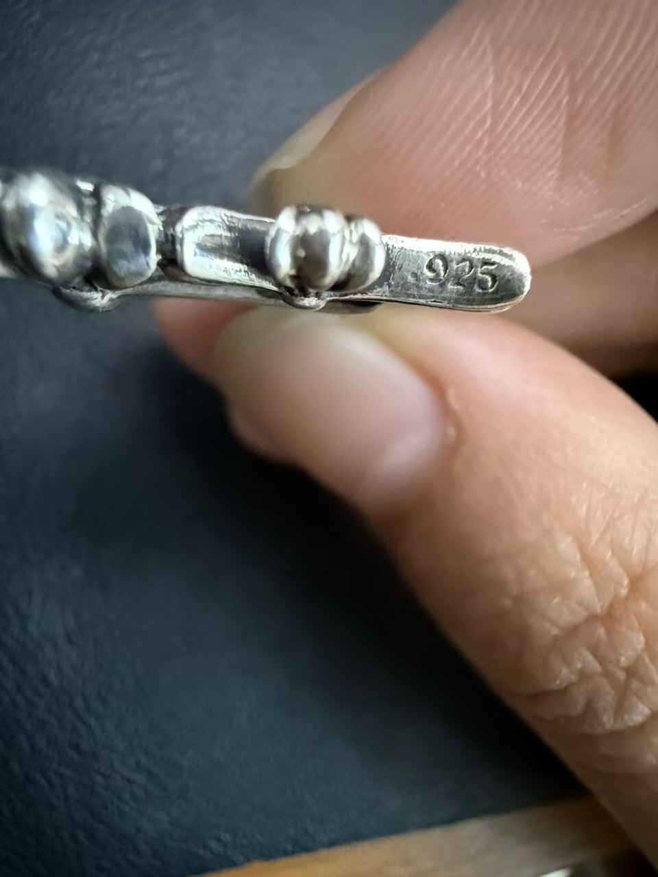 Chrome Hearts Cross Ring - Gothic 925 Sterling Silver Jewelry | David Studio