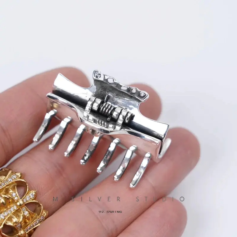 Chrome Hearts Cross Ring - Gothic 925 Sterling Silver Jewelry | David Studio