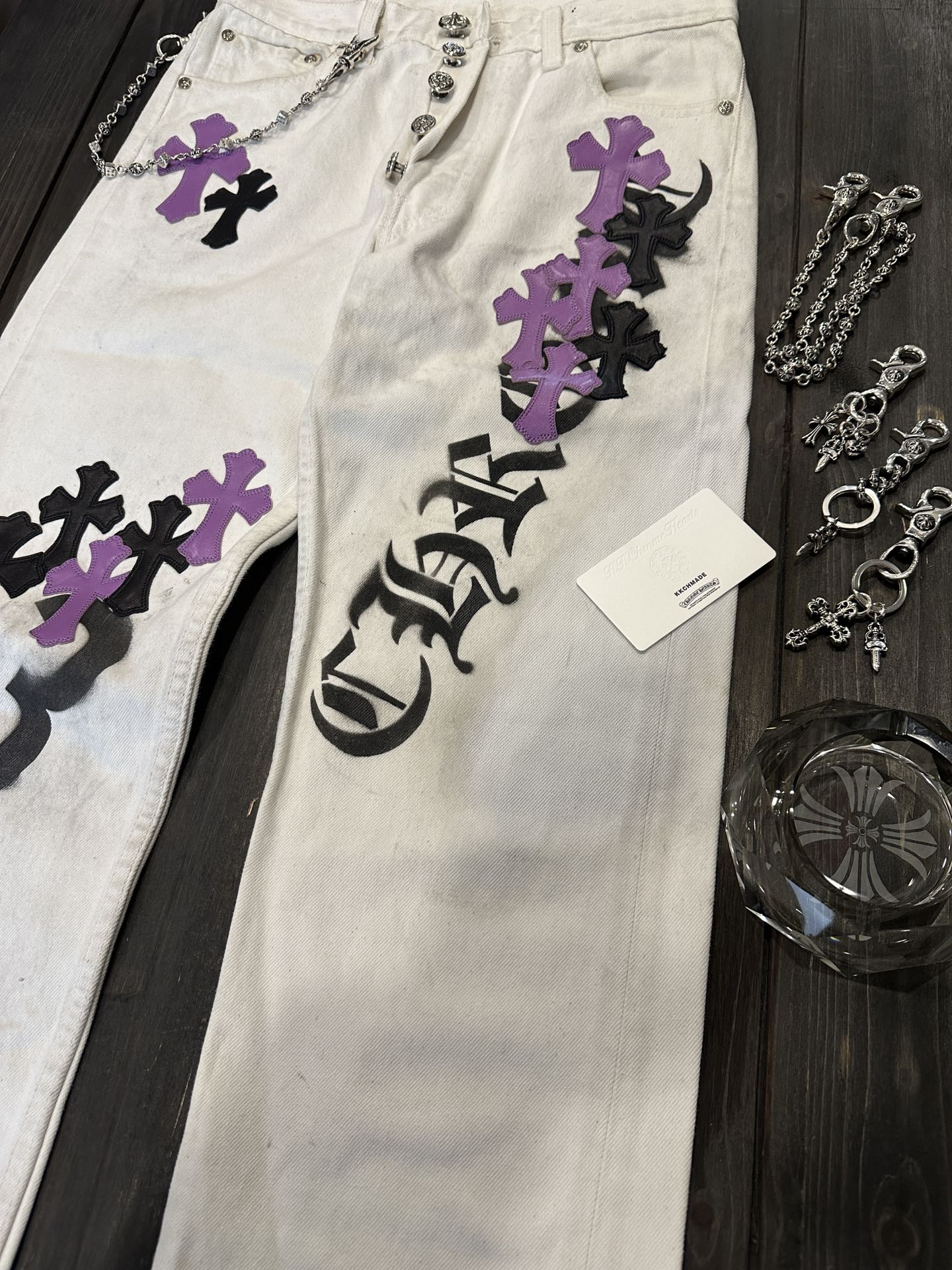 Chrome Hearts Cross Ring - Gothic 925 Sterling Silver Jewelry | David Studio