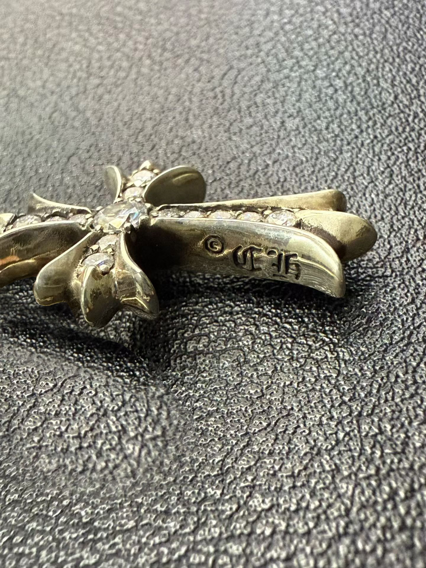 Chrome Hearts Cross Ring - Gothic 925 Sterling Silver Jewelry | David Studio