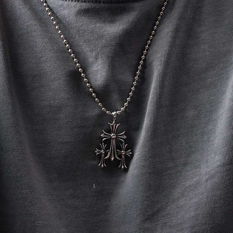 Chrome Hearts Cross Ring - Gothic 925 Sterling Silver Jewelry | David Studio