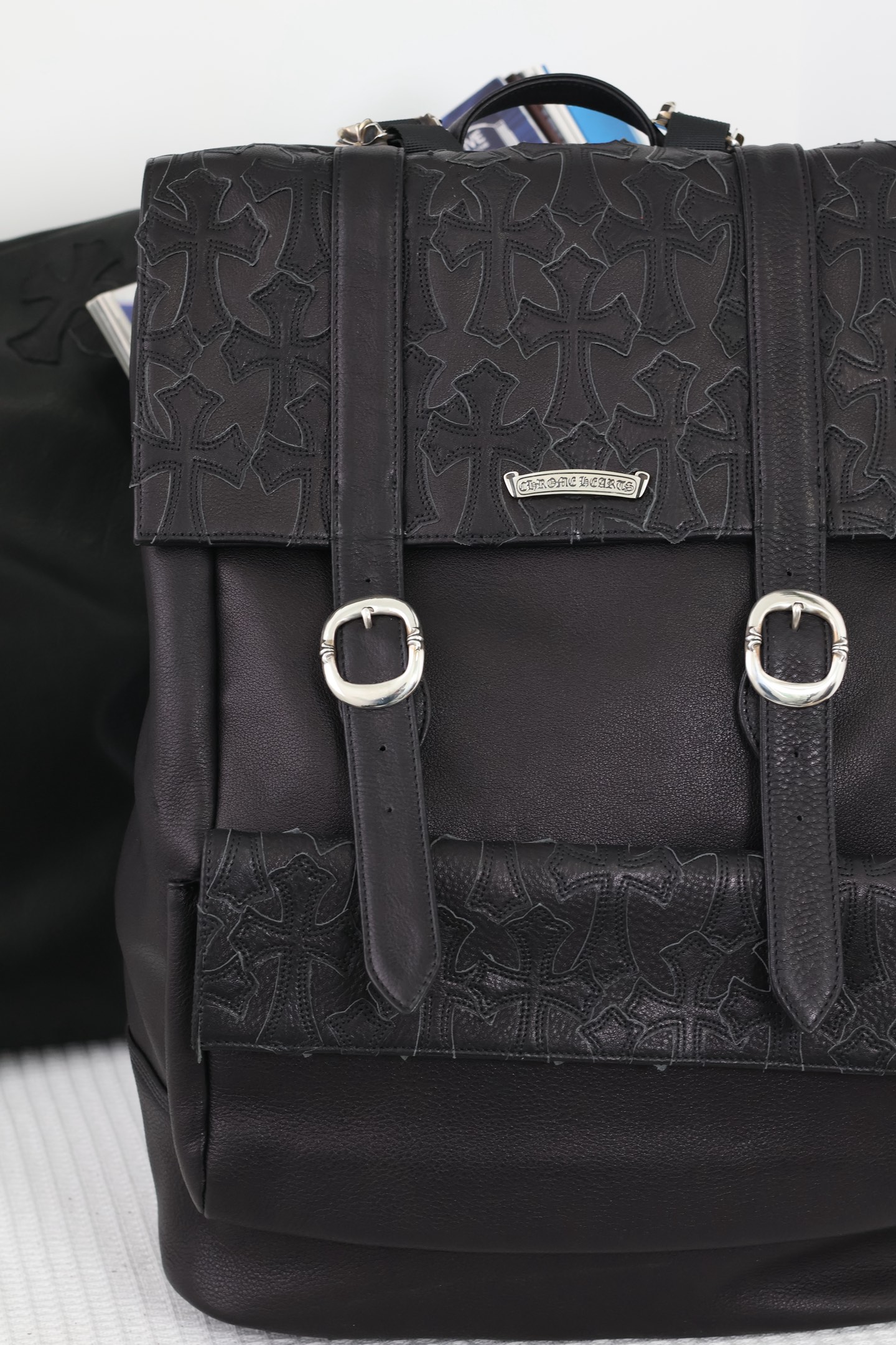 Chrome Hearts Cross Ring - Gothic 925 Sterling Silver Jewelry | David Studio