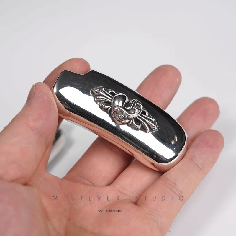 Chrome Hearts Cross Ring - Gothic 925 Sterling Silver Jewelry | David Studio