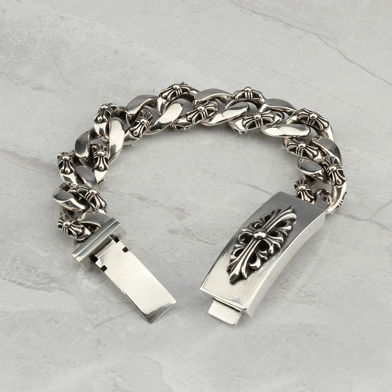 Chrome Hearts Cross Ring - Gothic 925 Sterling Silver Jewelry | David Studio