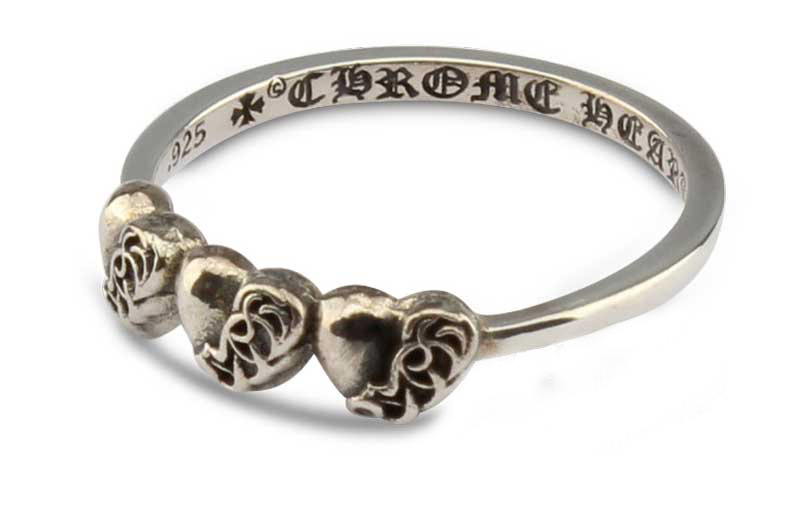Chrome Hearts Cross Ring - Gothic 925 Sterling Silver Jewelry | David Studio