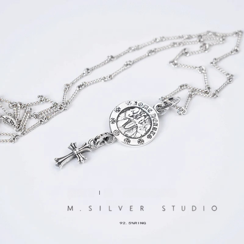 Chrome Hearts Cross Ring - Gothic 925 Sterling Silver Jewelry | David Studio