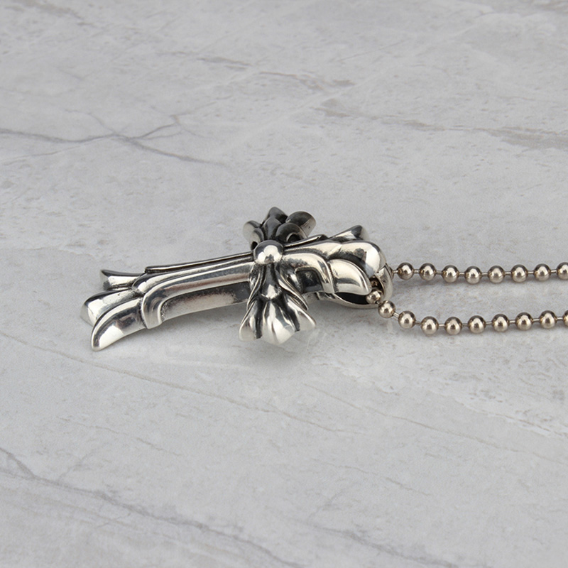 Chrome Hearts Cross Ring - Gothic 925 Sterling Silver Jewelry | David Studio