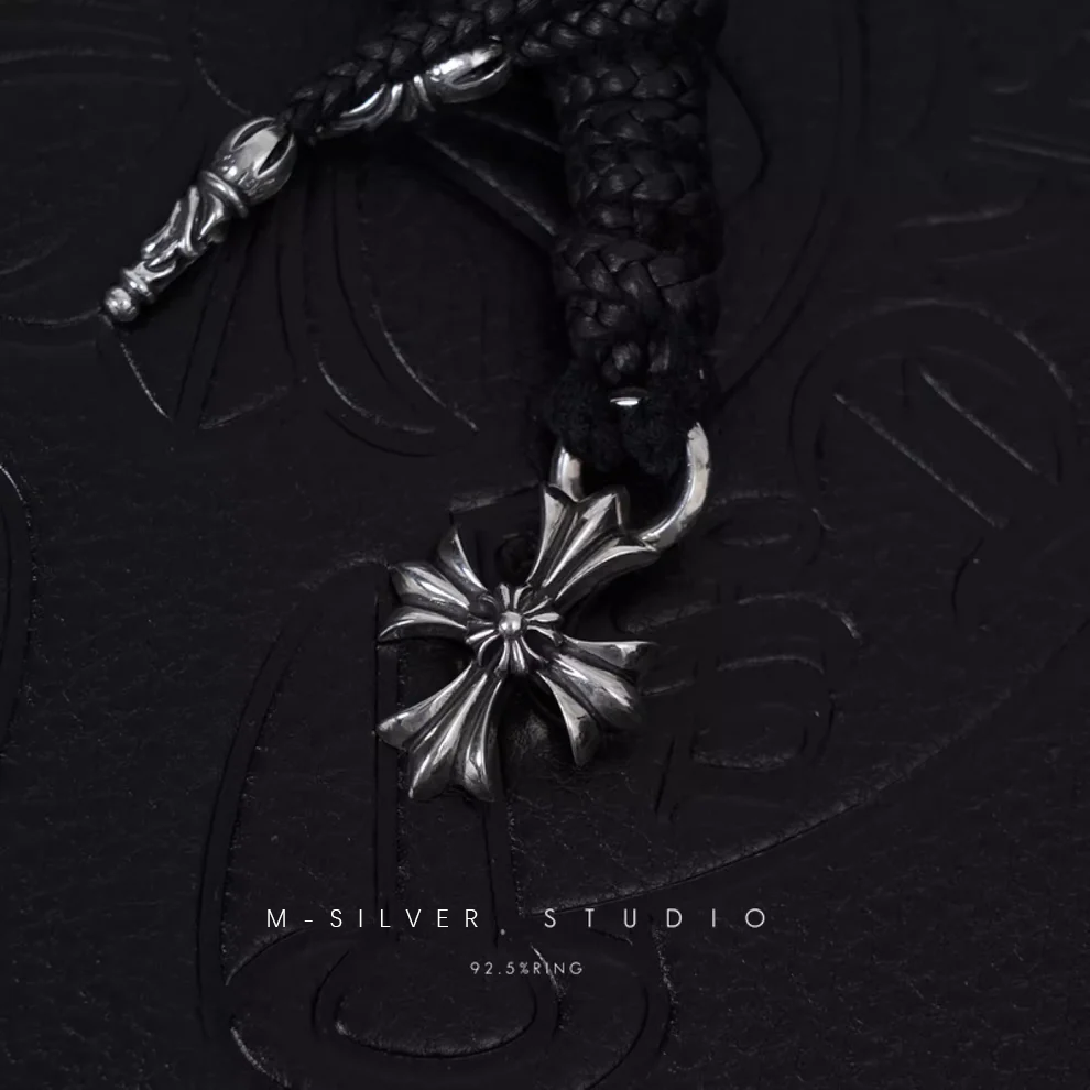 Chrome Hearts Cross Ring - Gothic 925 Sterling Silver Jewelry | David Studio