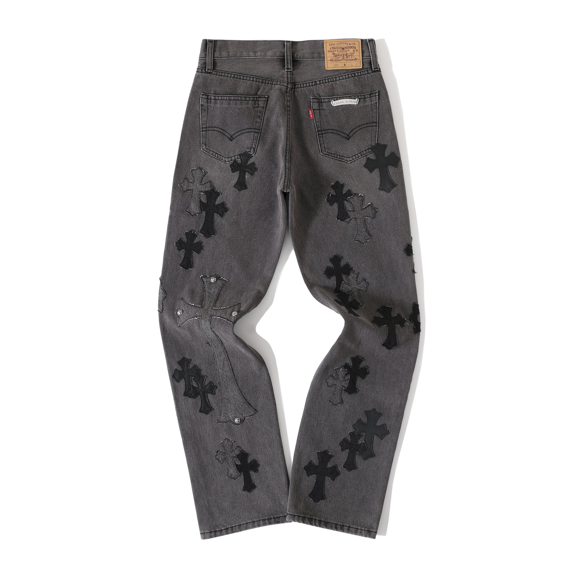 Chrome Hearts Cross Ring - Gothic 925 Sterling Silver Jewelry | David Studio