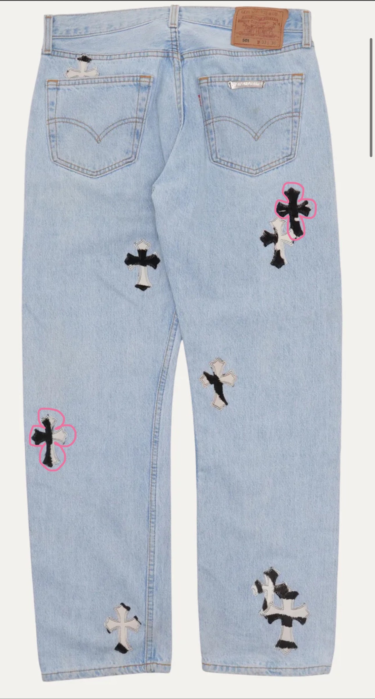 Chrome Hearts Cross Ring - Gothic 925 Sterling Silver Jewelry | David Studio