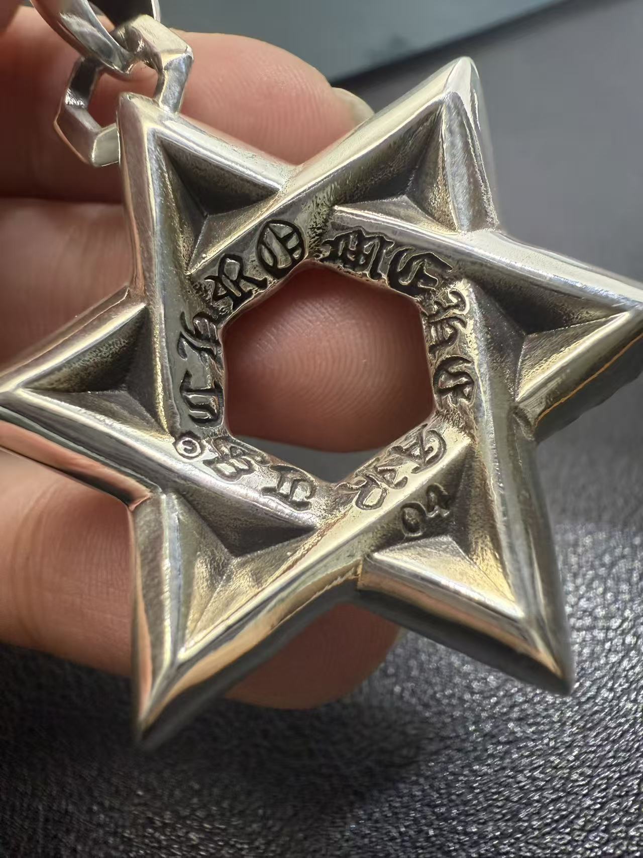 Chrome Hearts Cross Ring - Gothic 925 Sterling Silver Jewelry | David Studio