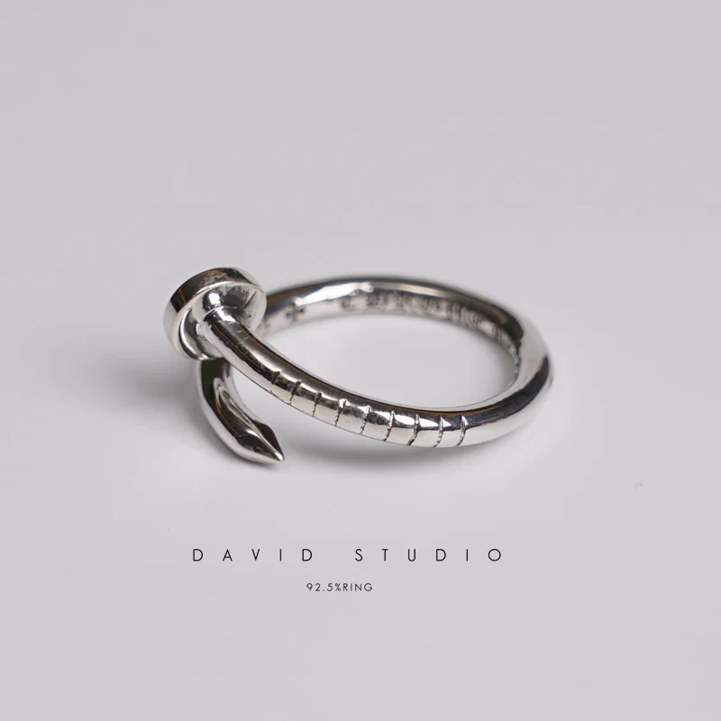 Chrome Hearts Cross Ring - Gothic 925 Sterling Silver Jewelry | David Studio