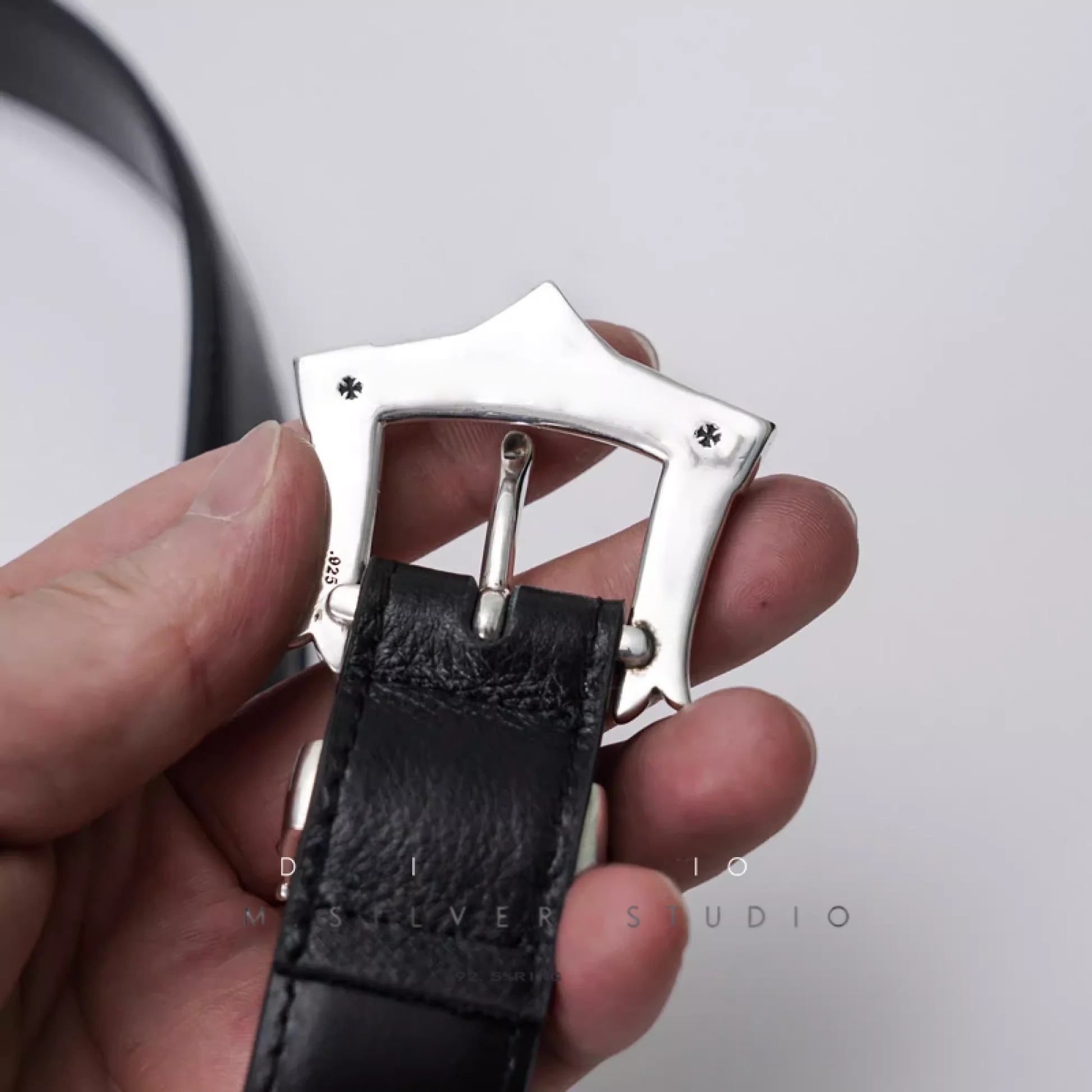 Chrome Hearts Cross Ring - Gothic 925 Sterling Silver Jewelry | David Studio