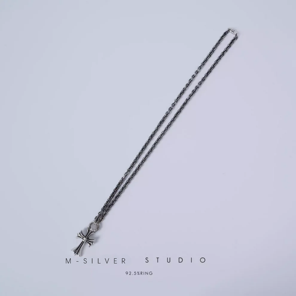 Chrome Hearts Cross Ring - Gothic 925 Sterling Silver Jewelry | David Studio