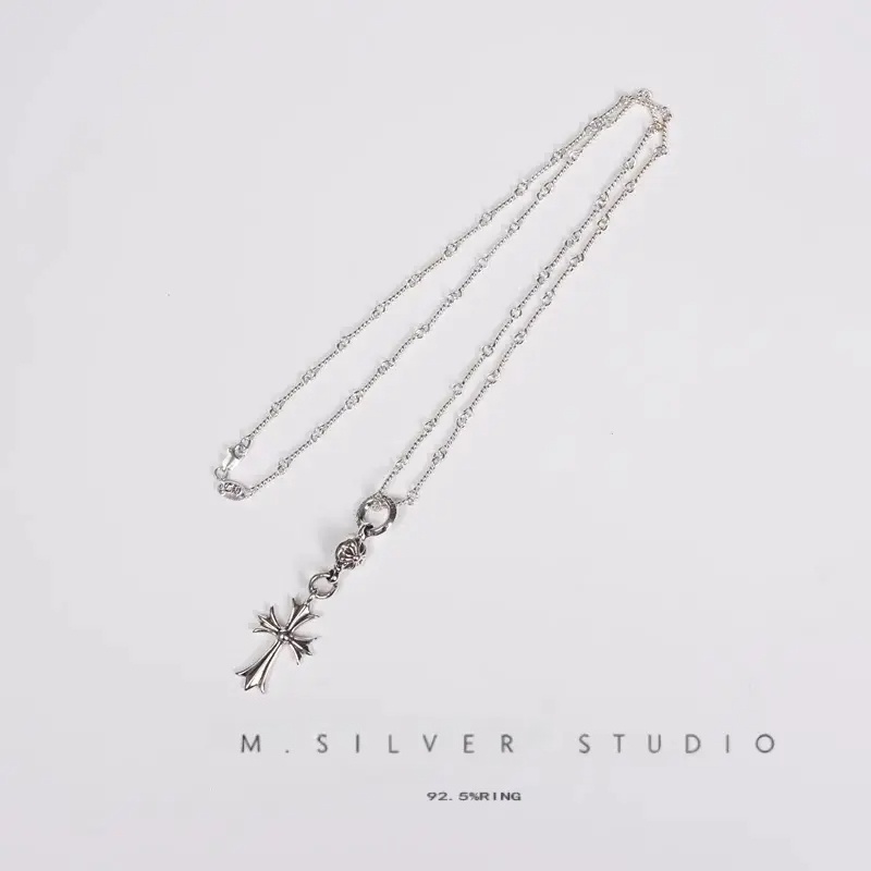 Chrome Hearts Cross Ring - Gothic 925 Sterling Silver Jewelry | David Studio