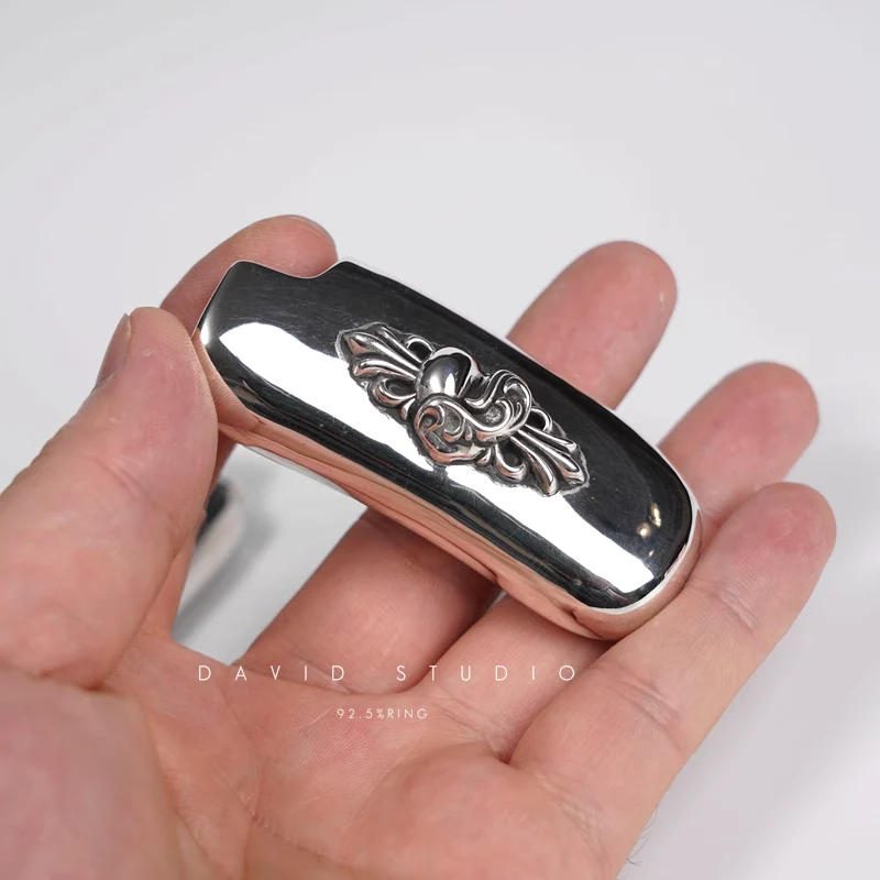 Chrome Hearts Cross Ring - Gothic 925 Sterling Silver Jewelry | David Studio