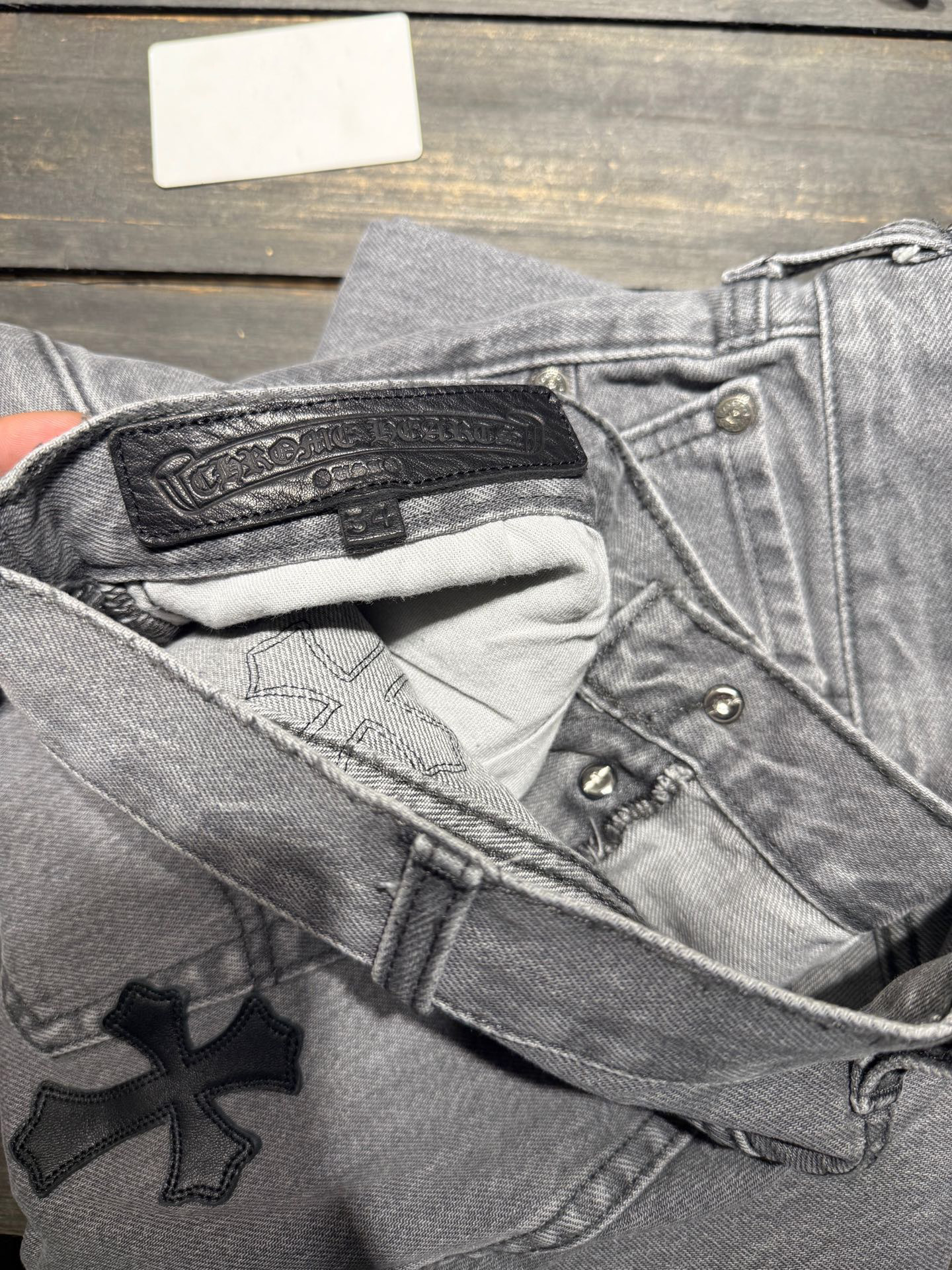 Chrome Hearts Cross Ring - Gothic 925 Sterling Silver Jewelry | David Studio