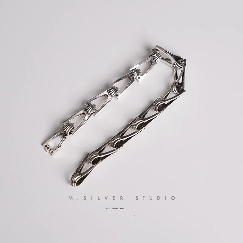 Chrome Hearts Cross Ring - Gothic 925 Sterling Silver Jewelry | David Studio