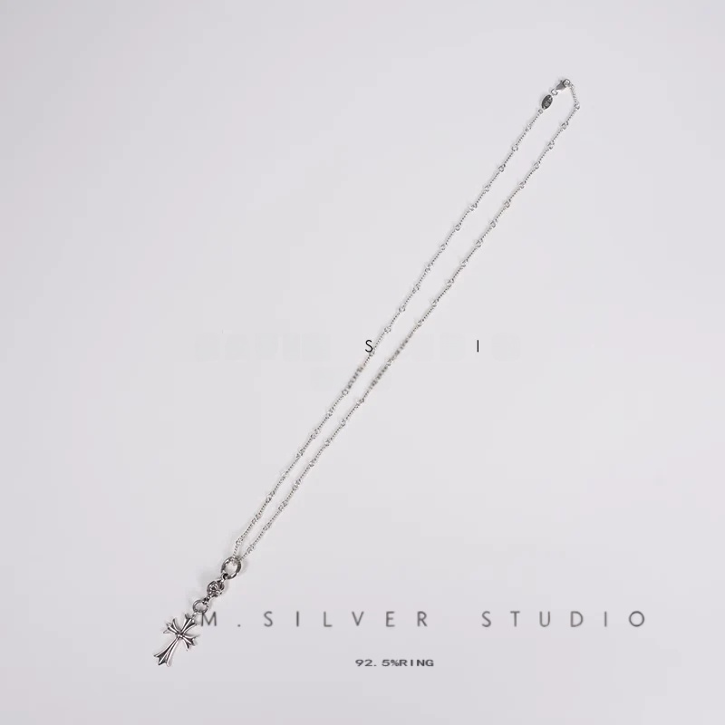 Chrome Hearts Cross Ring - Gothic 925 Sterling Silver Jewelry | David Studio