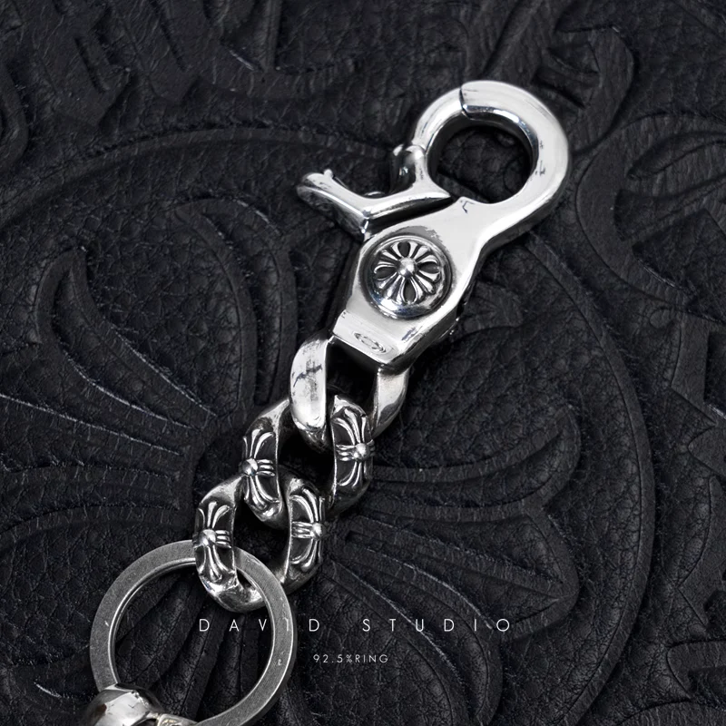 Chrome Hearts Cross Ring - Gothic 925 Sterling Silver Jewelry | David Studio