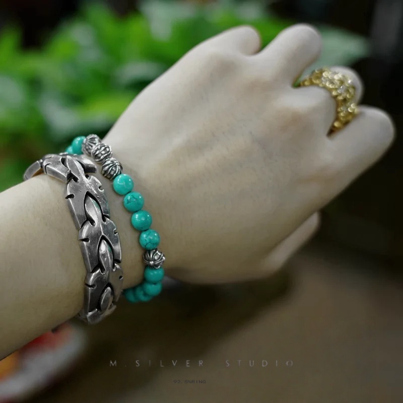 Chrome Hearts Cross Ring - Gothic 925 Sterling Silver Jewelry | David Studio