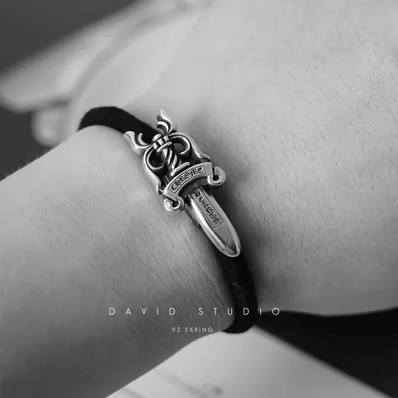 Chrome Hearts Cross Ring - Gothic 925 Sterling Silver Jewelry | David Studio