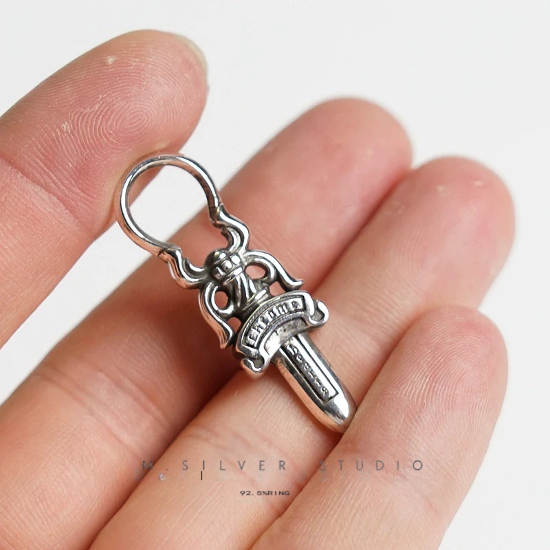 Chrome Hearts Cross Ring - Gothic 925 Sterling Silver Jewelry | David Studio