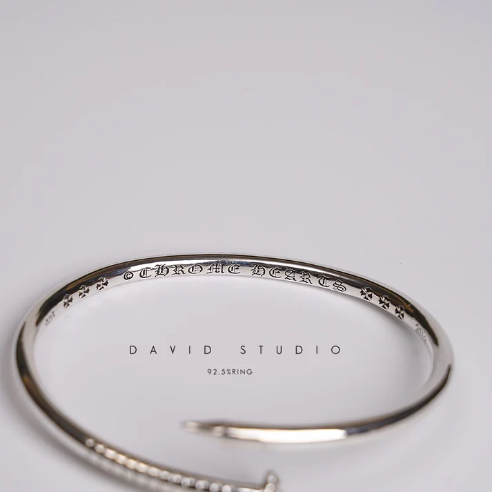 Chrome Hearts Cross Ring - Gothic 925 Sterling Silver Jewelry | David Studio