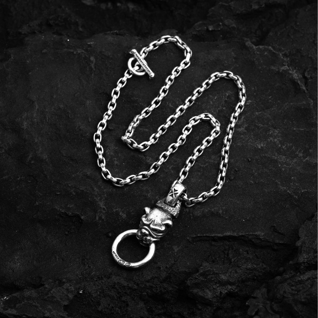 Chrome Hearts Cross Ring - Gothic 925 Sterling Silver Jewelry | David Studio