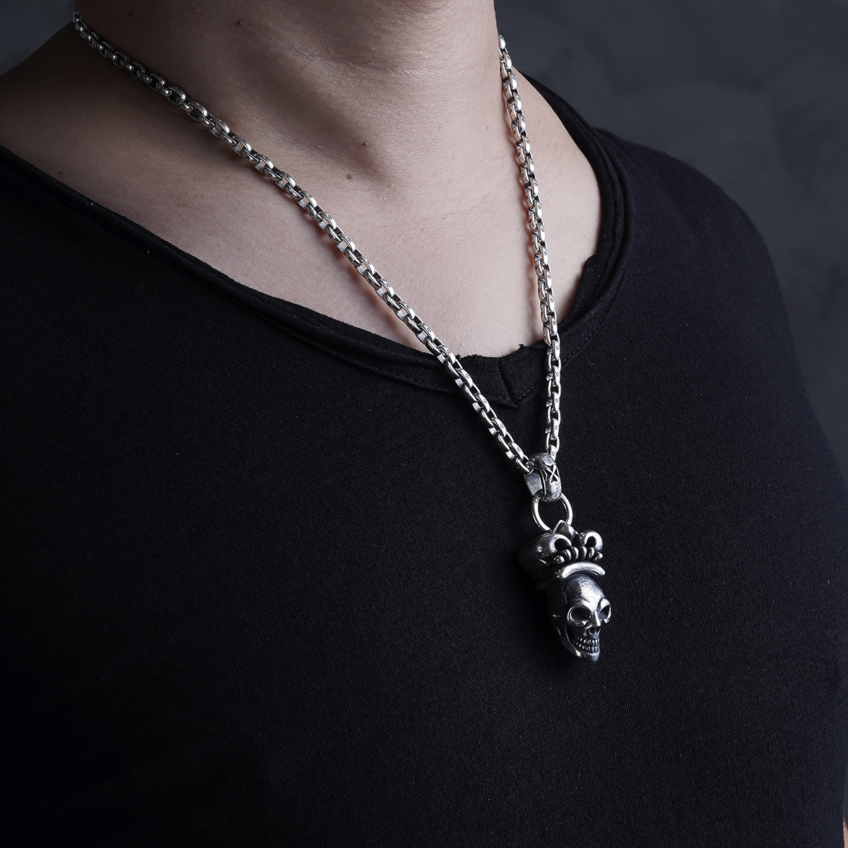 Chrome Hearts Cross Ring - Gothic 925 Sterling Silver Jewelry | David Studio