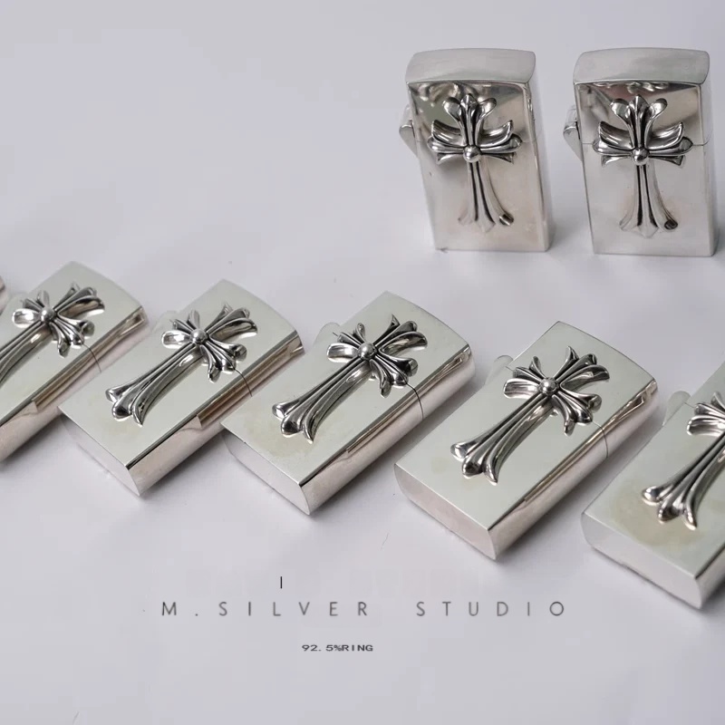 Chrome Hearts Cross Ring - Gothic 925 Sterling Silver Jewelry | David Studio