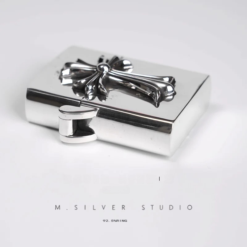 Chrome Hearts Cross Ring - Gothic 925 Sterling Silver Jewelry | David Studio