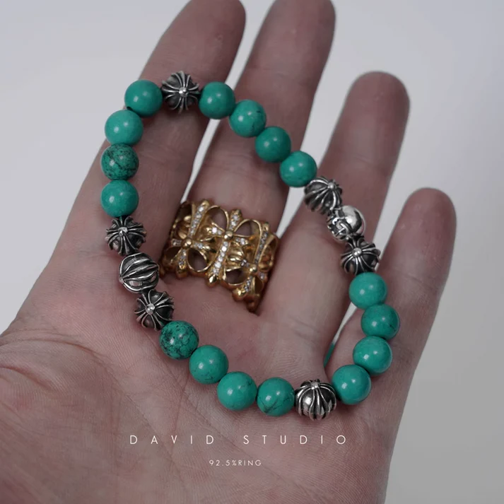 Chrome Hearts Cross Ring - Gothic 925 Sterling Silver Jewelry | David Studio