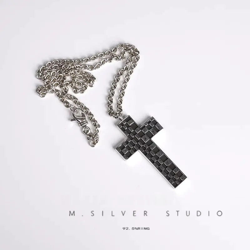 Chrome Hearts Cross Ring - Gothic 925 Sterling Silver Jewelry | David Studio