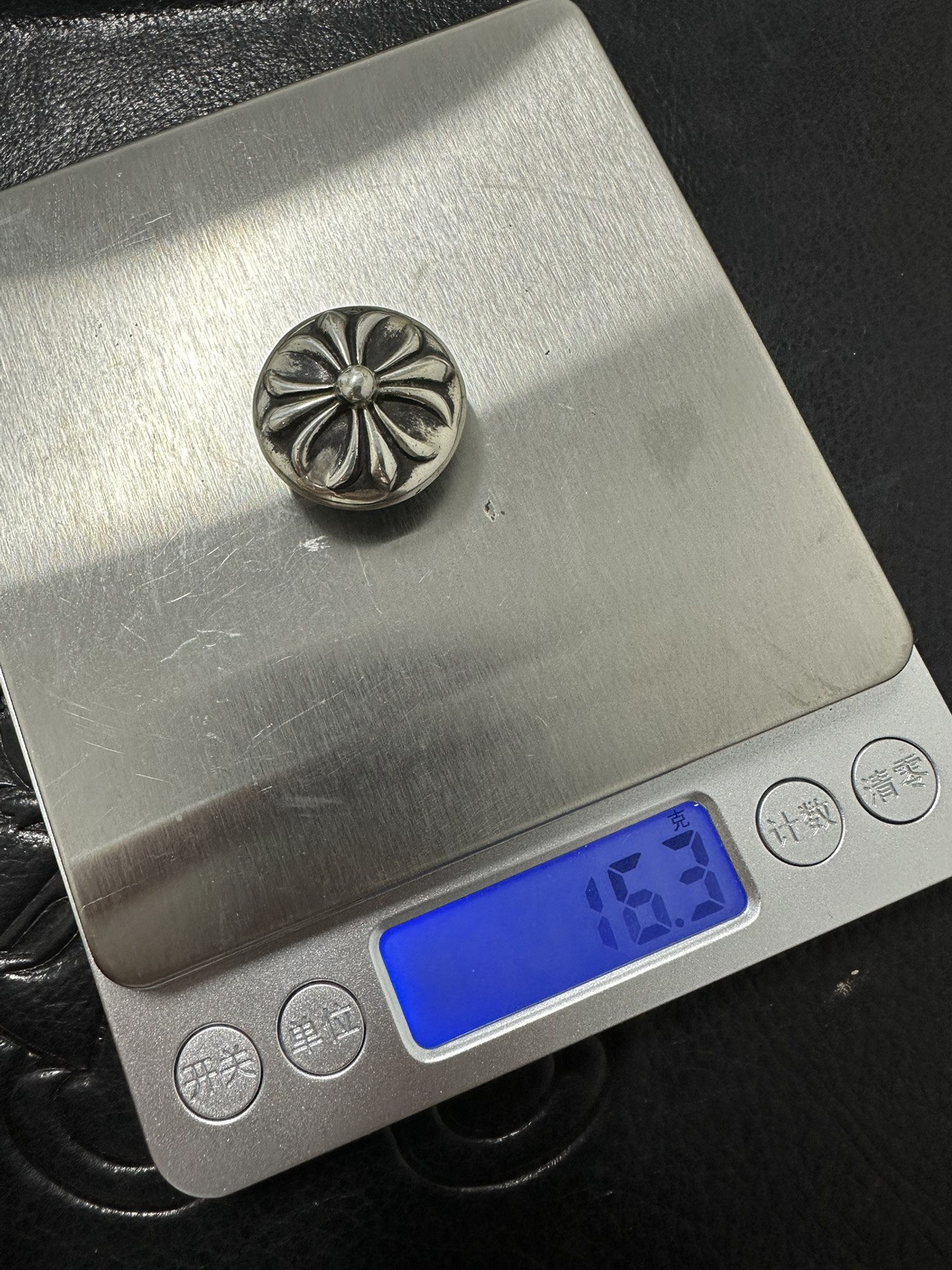 Chrome Hearts Cross Ring - Gothic 925 Sterling Silver Jewelry | David Studio