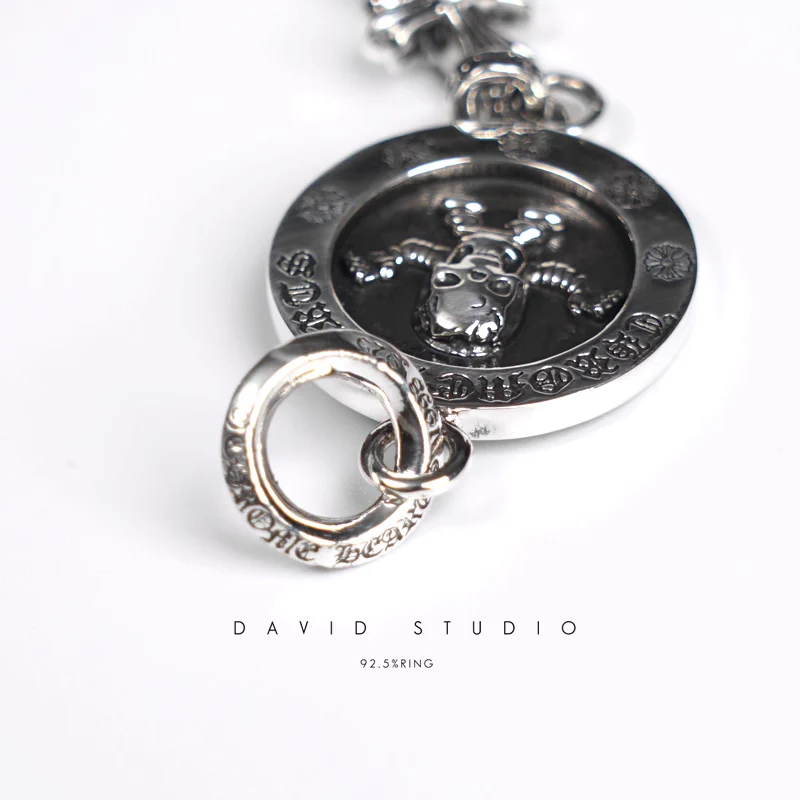 Chrome Hearts Cross Ring - Gothic 925 Sterling Silver Jewelry | David Studio