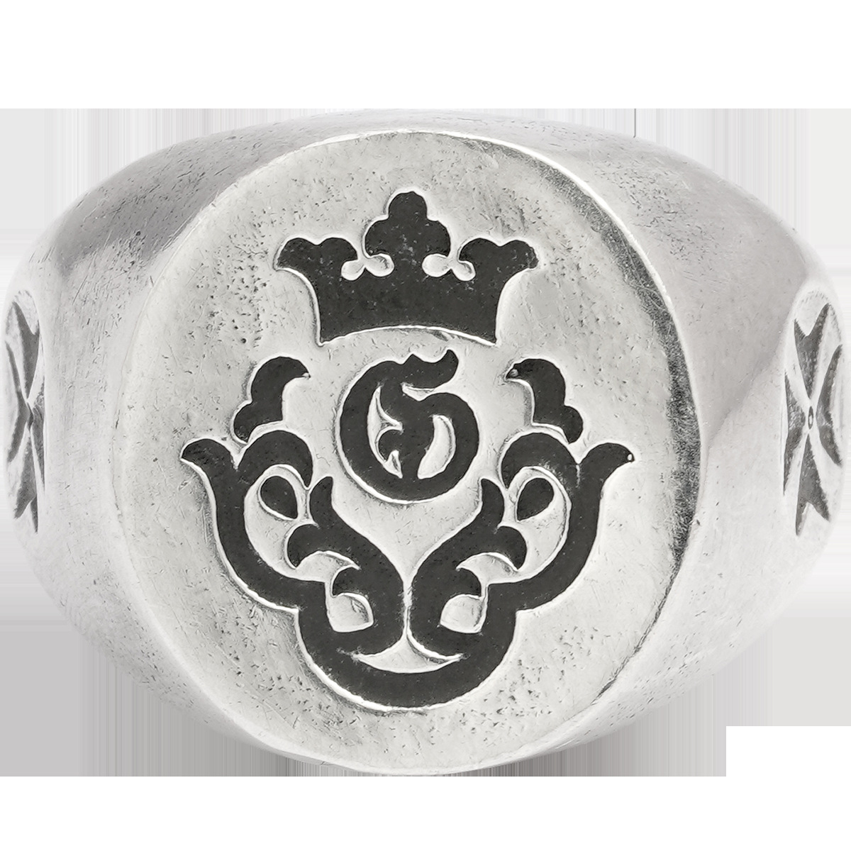 Chrome Hearts Cross Ring - Gothic 925 Sterling Silver Jewelry | David Studio