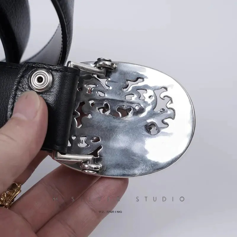 Chrome Hearts Cross Ring - Gothic 925 Sterling Silver Jewelry | David Studio