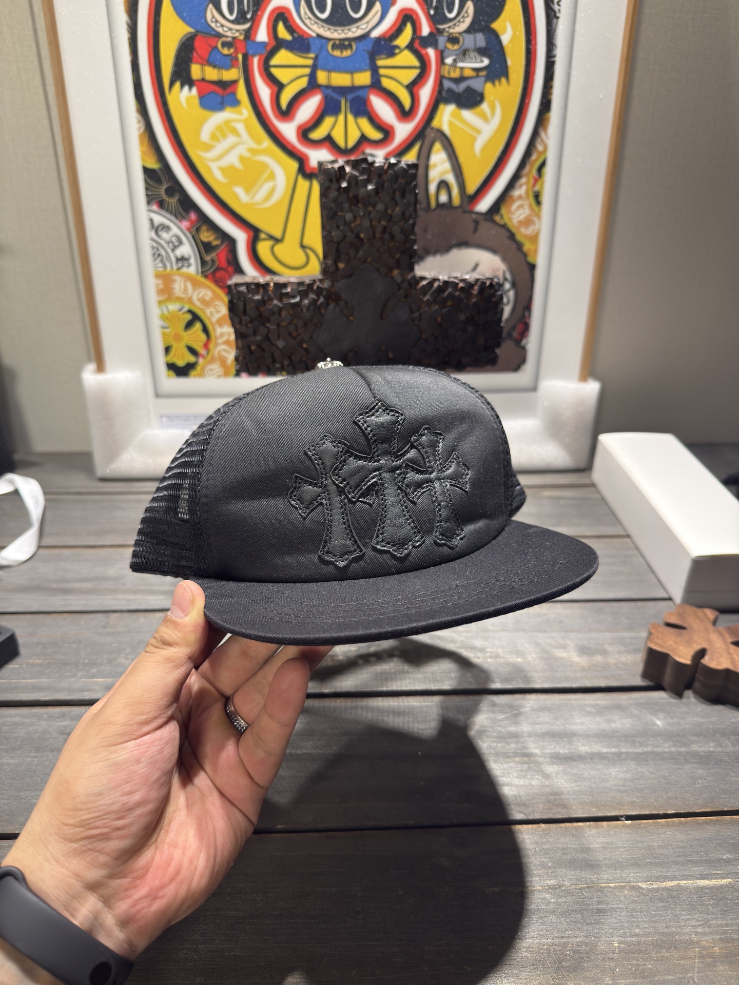 Chrome Hearts Cross Ring - Gothic 925 Sterling Silver Jewelry | David Studio