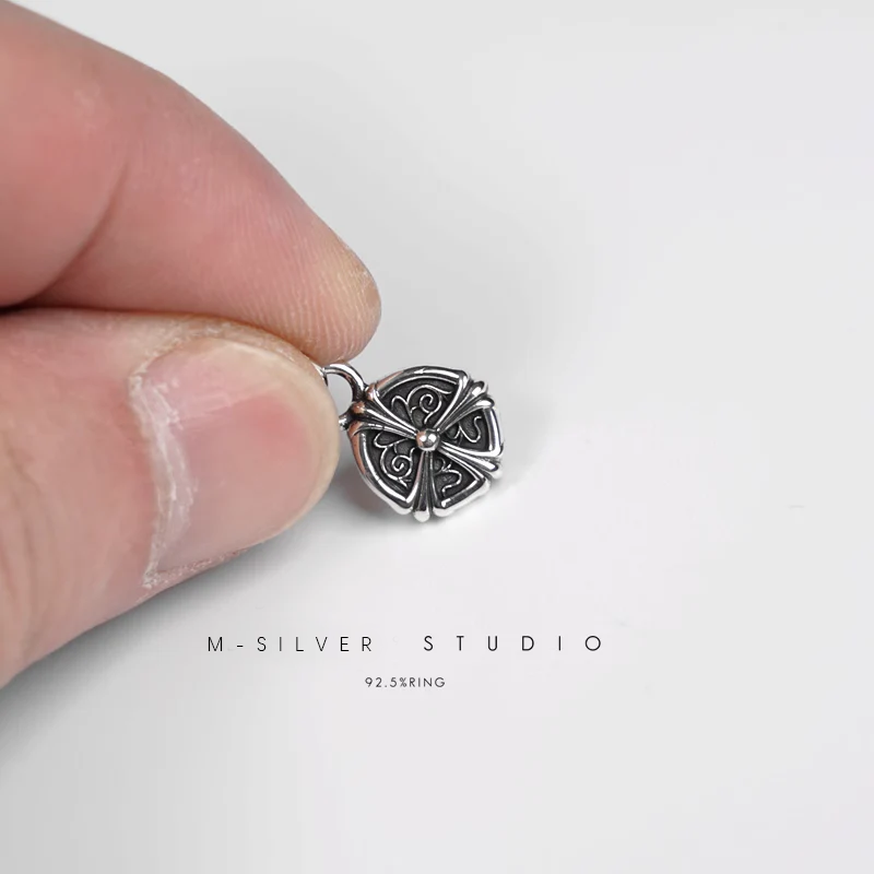 Chrome Hearts Cross Ring - Gothic 925 Sterling Silver Jewelry | David Studio