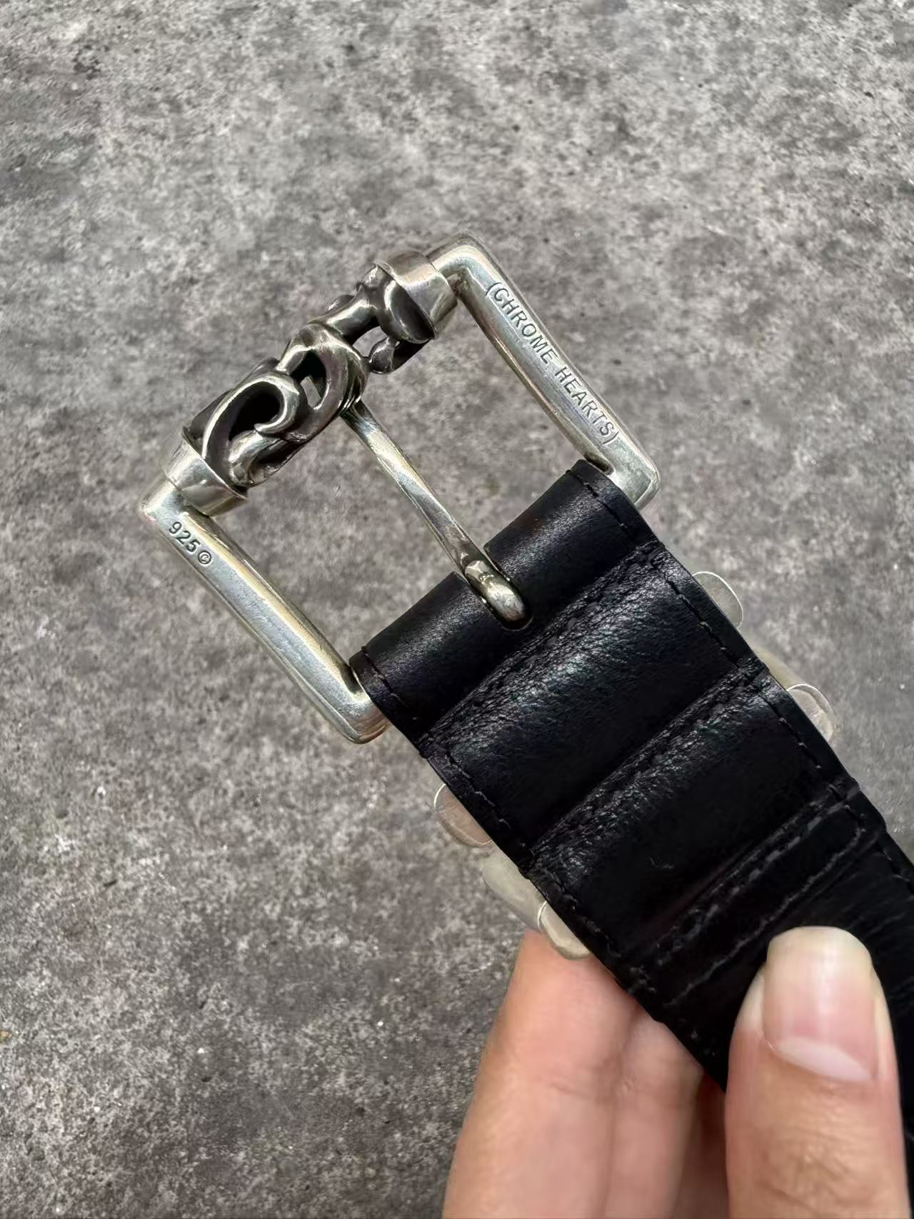 Chrome Hearts Cross Ring - Gothic 925 Sterling Silver Jewelry | David Studio