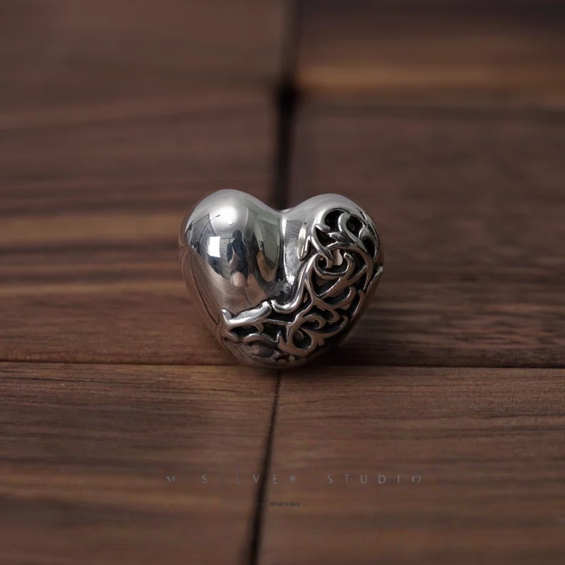 Chrome Hearts Cross Ring - Gothic 925 Sterling Silver Jewelry | David Studio