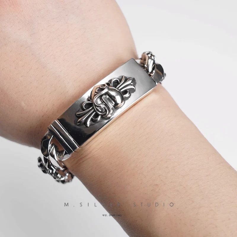 Chrome Hearts Cross Ring - Gothic 925 Sterling Silver Jewelry | David Studio