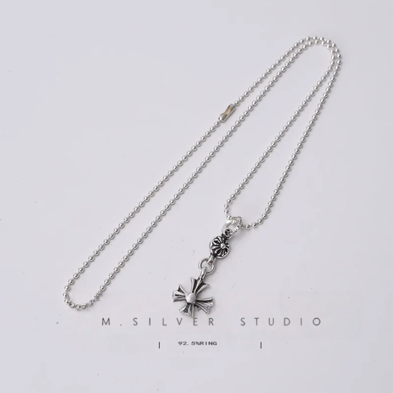 Chrome Hearts Cross Ring - Gothic 925 Sterling Silver Jewelry | David Studio