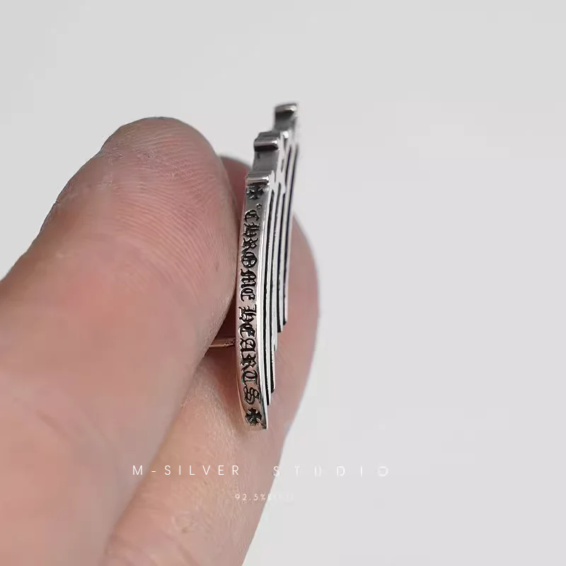 Chrome Hearts Cross Ring - Gothic 925 Sterling Silver Jewelry | David Studio