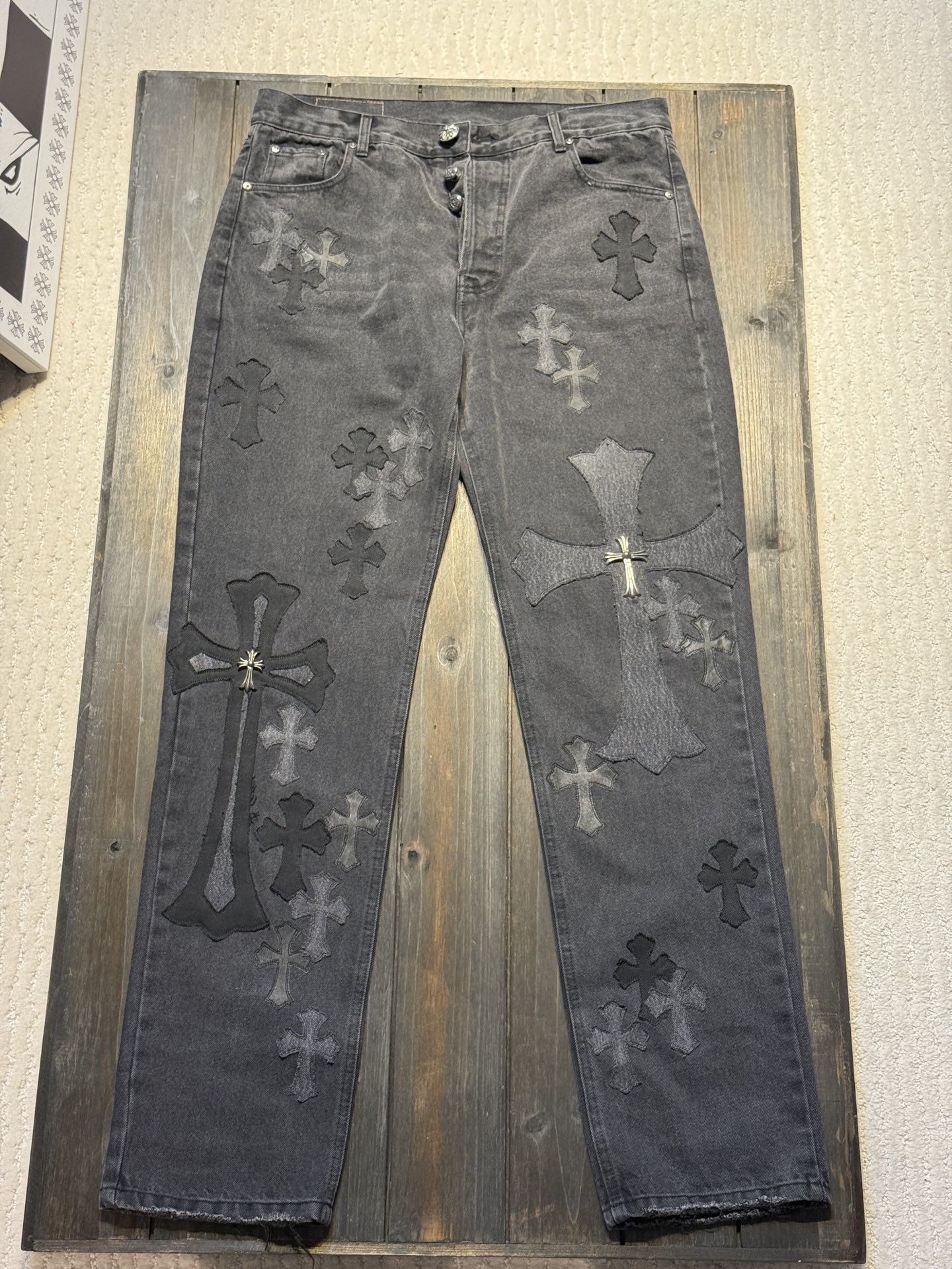 Chrome Hearts Cross Ring - Gothic 925 Sterling Silver Jewelry | David Studio