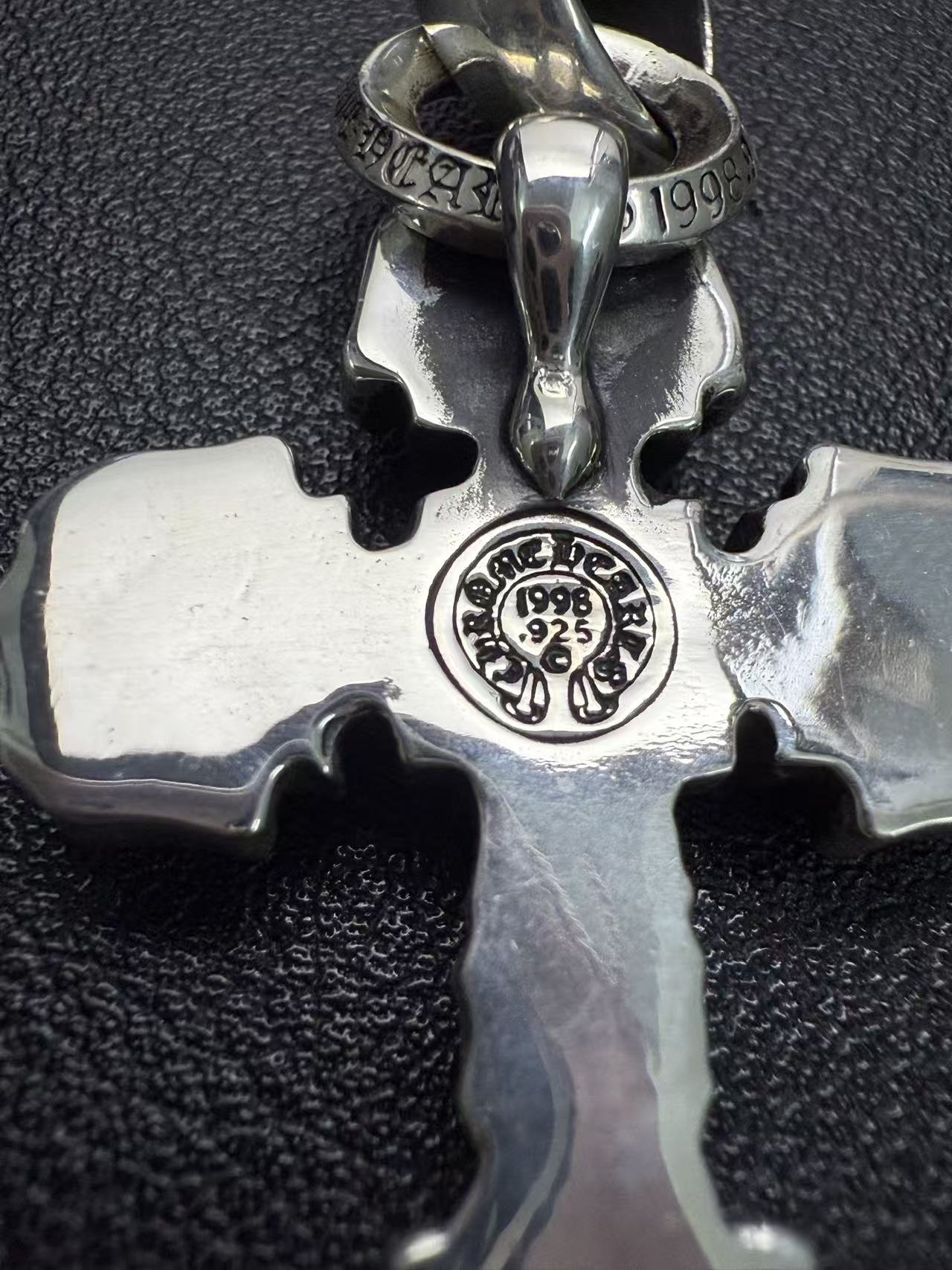 Chrome Hearts Cross Ring - Gothic 925 Sterling Silver Jewelry | David Studio