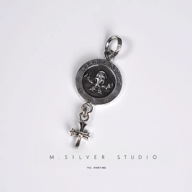 Chrome Hearts Cross Ring - Gothic 925 Sterling Silver Jewelry | David Studio